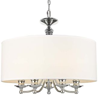 COSMOLIGHT Lampa wisząca ABU DHABI P05406CH-WH