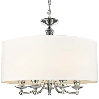 COSMOLIGHT Lampa wisząca ABU DHABI P05406CH-WH
