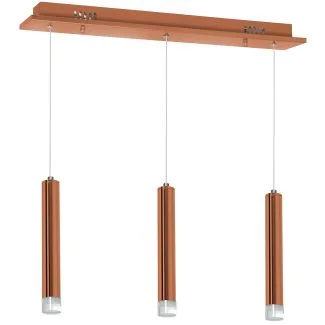 MILAGRO 985 LAMPA WISZĄCA COPPER 15W LED