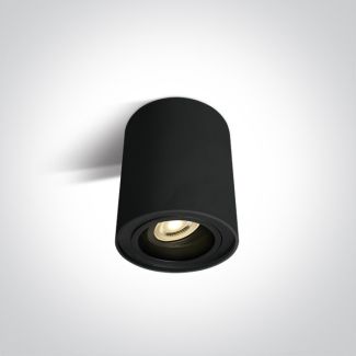 ONE LIGHT 12105Y/B Nemea czarna oprawa sufitowa z oprawką GU10 MR16 10W