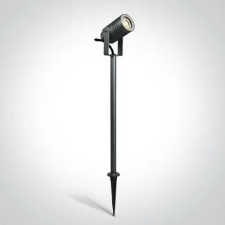ONE LIGHT 67198AG/AN Martino 2 lampa ogrodowa antracyt 35W MR16, GU10 kolec