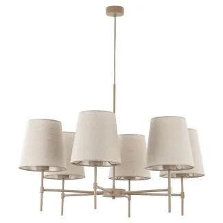 TK-LIGHTING 11167 ELIZABETH SABIA LAMPA WISZĄCA 6XE27