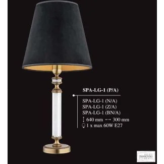 KUTEK SPARONE SPA-LG-1(P/A) lampka biurkowa mosiężna