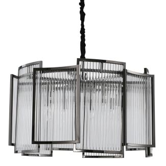 Step into Design MP0098 black Lampa wisząca IMPERIO czarna 80 cm