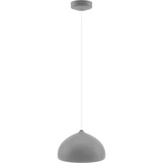 HELLUX 8550236 Lampa wisząca Acorn II szara