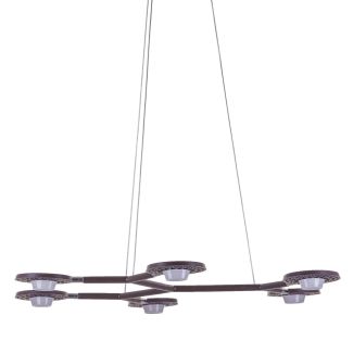 ITALUX AD16014-6B DARK COFFEE Kresyda lampa wisząca brązowy 3000K