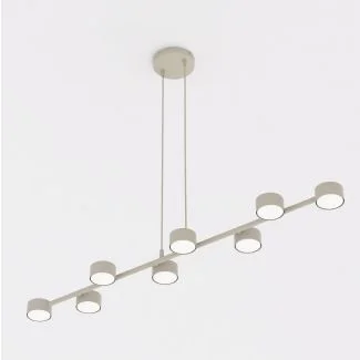 EMIBIG 1707/8 MEGARA 8 MOKKA Lampa wisząca