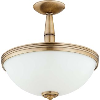 KUTEK SORRENTO SOR-PL-3(P) lampa sufitowa mosiężna przysufitowa