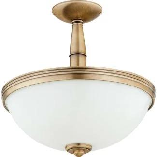 KUTEK SORRENTO SOR-PL-3(P) lampa sufitowa mosiężna przysufitowa