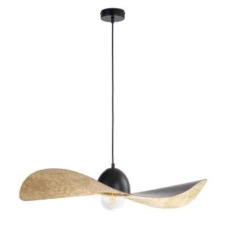 Sigma 32340 Kapello L czarny/złoty ø 76cm lampa wisząca