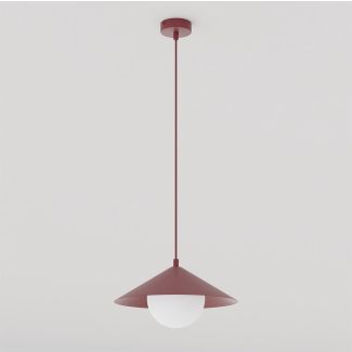 EMIBIG 1725/1S MONO 1S BURGUNDY OPAL Lampa wisząca