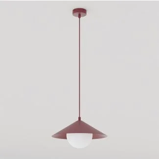 EMIBIG 1725/1S MONO 1S BURGUNDY OPAL Lampa wisząca