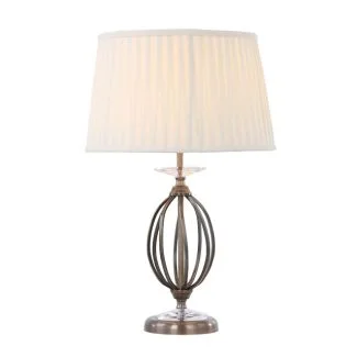 ELSTEAD AEGEAN AG/TL AGED BRASS 1Lt Table Lamp