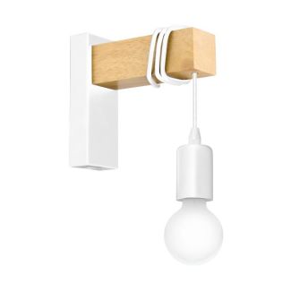 EGLO 33162 LAMPA TOWNSHEND OPRAWA ŚCIENNA WL/1 WEISS/EICHE-OPTIK TOWNSHEND