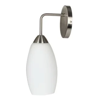 CANDELLUX 21-10547 LAMPA MODUS KINKIET 1X60W E27 NIKIEL MAT