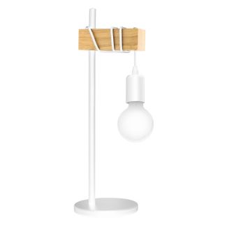 EGLO 33163 LAMPA TOWNSHEND OPRAWA STOŁOWA TL/1 WEISS/EICHE-OPTIK TOWNSHEND