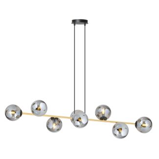 EMIBIG 1237/8 LAMPA WISZĄCA GRAVITY 8 BL GRAFIT