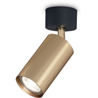 IDEAL LUX DYNAMITE PL1 SATIN BRASS - MOSIĄDZ SATYNOWY 244662