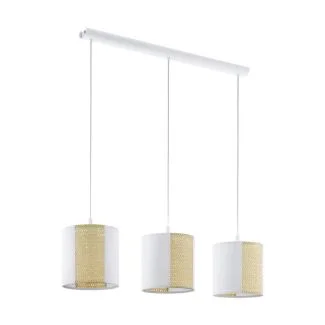 EGLO 43402 LAMPA ARNHEM OPRAWA WISZĄCA HL/3 E27 L-1020 WS/SEEGRAS/PAPIERARNHEM