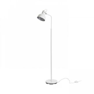 RENDL R12513 ROSITA podłogowa biała/srebrno-szara 230V E27 12W