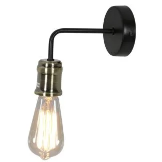 CANDELLUX 21-56160 GOLDIE KINKIET 1X60W E27 CZARNY+PATYNA (Z ŻARÓWKĄ 3030948)