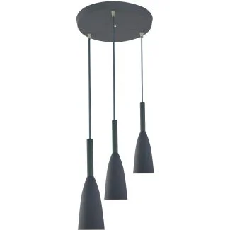 Light Prestige LP-181/3P GR Solin 3 wiszaca szara