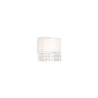 AZZARDO AZ1590 GLAMOUR WALL WHITE DECORATIVE WALL WHITE