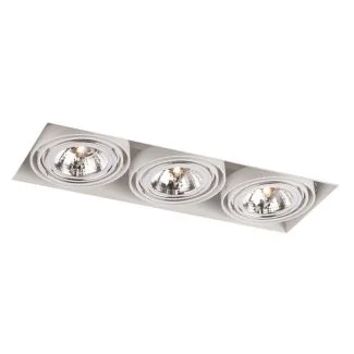 ANTIGO Lampa wpuszczana Komoro 3 - Biała 7334