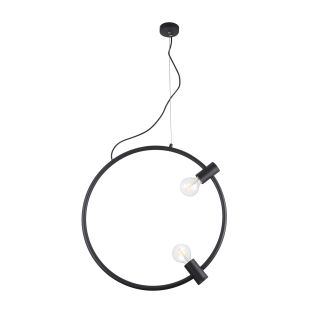 AZZARDO AZ3353 ORSOLA BLACK DECORATIVE PENDANT BLACK