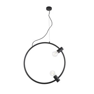 AZZARDO AZ3353 ORSOLA BLACK DECORATIVE PENDANT BLACK