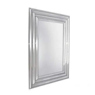 ARTEHOME AH15JZ0174-H Lustro prostokątne Leone 80/140cm w ozdobnej schodkowo ułożonej ramie