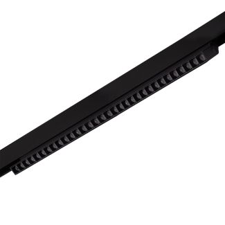 AZZARDO AZ6248 ALFA CYRUS TRACK MAGNETIC 2LINE 36W CCT SWITCH DIMM BK