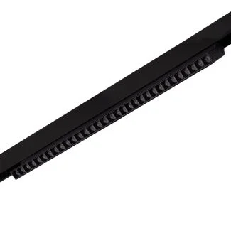 AZZARDO AZ6248 ALFA CYRUS TRACK MAGNETIC 2LINE 36W CCT SWITCH DIMM BK