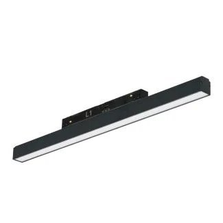 AZZARDO AZ6237 ALFA SAGA TRACK MAGNETIC 2LINE 24W CCT SWITCH DIM BK