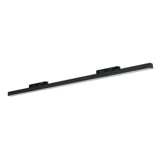 AZZARDO AZ6239 ALFA SAGA TRACK MAGNETIC 2LINE 48W CCT SWITCH DIM BK