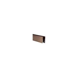 AZZARDO AZ6354 ALFA TRACK MAGNETIC52 1m + 2x END CAP ANODISED CHOCOLATE