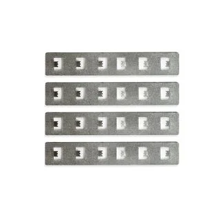 AZZARDO AZ5840 ALFA TRACK MAGNETIC STRETCH CONNECTOR x 4