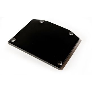 AZZARDO AZ5841 ALFA TRACK MAGNETIC STRETCH END CAP BK