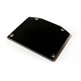 AZZARDO AZ5841 ALFA TRACK MAGNETIC STRETCH END CAP BK