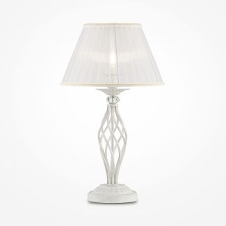 MAYTONI ARM247-00-G Elegant Grace Table Lamp White with Gold