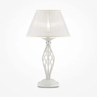 MAYTONI ARM247-00-G Elegant Grace Table Lamp White with Gold
