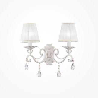 MAYTONI ARM247-02-G Elegant Grace Wall Lamp White with Gold