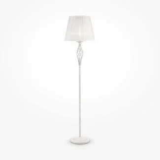MAYTONI ARM247-11-G Elegant Grace Floor Lamp White with Gold