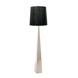 ELSTEAD ASCENT-FL-PN-BK Lampa podłogowa Ascent - 1 PŁ - Polerowany nikiel