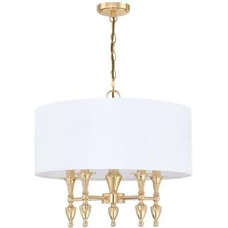 COSMOLIGHT Lampa wisząca AUSTIN P05180AU-WH