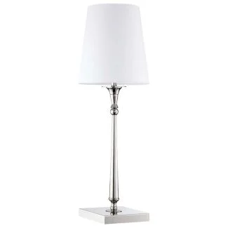 COSMOLIGHT Lampa stołowa AUSTIN T01210NI-WH