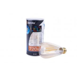 AZZARDO AZ4021 AZZARDO LED 8W E27 DIMM 2200K żarówka bursztynowy,transparentny