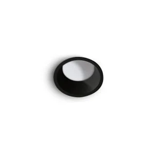 AZZARDO AZ4220 AIDA ROUND 9W 3000K BK lampa sufitowa czarny