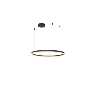 AZZARDO AZ4963 HALO PENDANT 100 BK lampa wisząca czarny