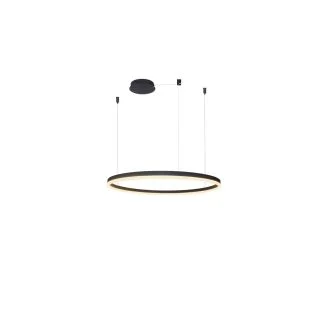 AZZARDO AZ4963 HALO PENDANT 100 BK lampa wisząca czarny